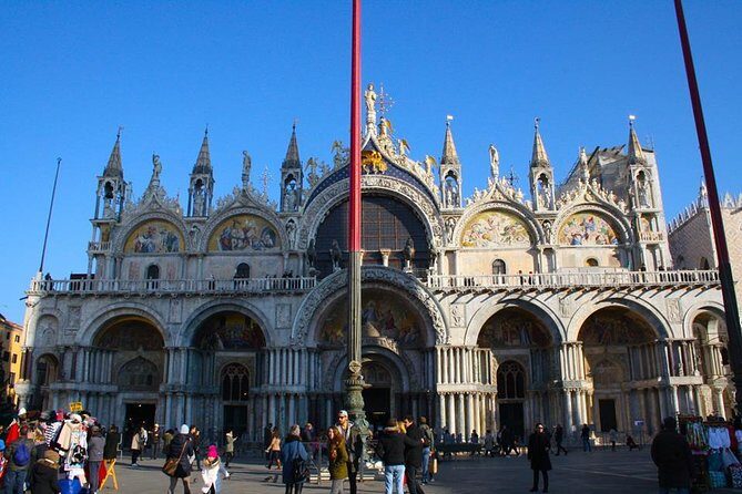Accessible Venice Tour With Wheelchair Including Doge Palace & St Mark Basilica - Bridge of Sighs: beautiful from outside, limited for wheelchair access