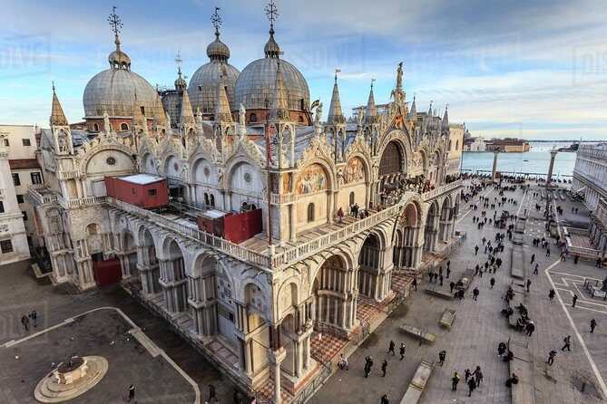 Doge's Palace & St. Mark's Basilica Tour - St. Mark’s Bell Tower and Clock Tower: a short lesson in rebuilds and timing