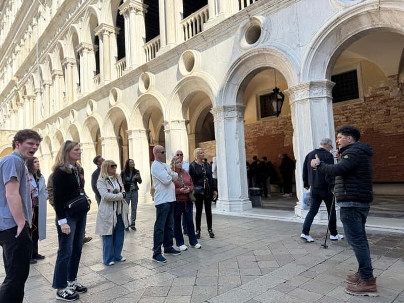 Venice: Doge Palace, San Marco Basilica & Rialto Bridge - Getting in fast: skip-the-line works, but plan for crowds
