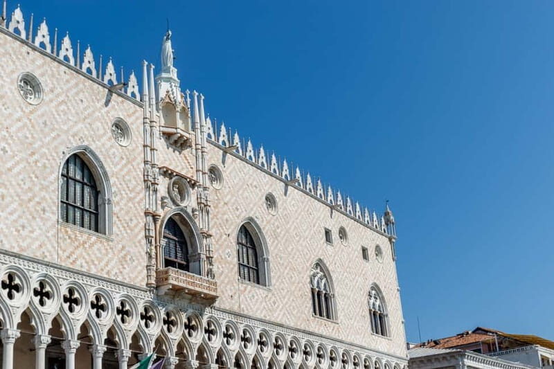 Venice: Doge's Palace, St Mark's Basilica, and Pala d'Oro - Inside the palace route: Bridge of Sighs and the prison side of Venice