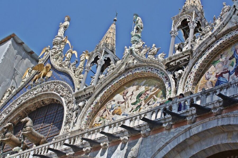Venice: Religion Walking Tour with Doge’s Palace Tickets - St. Mark’s Basilica: Byzantine Mosaics and Marble Floors