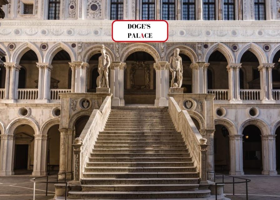 Venice: St Mark's Basilica, Doge Palace, & Bell Tower Option - Doge’s Palace: From Marble Splendor to Government Power
