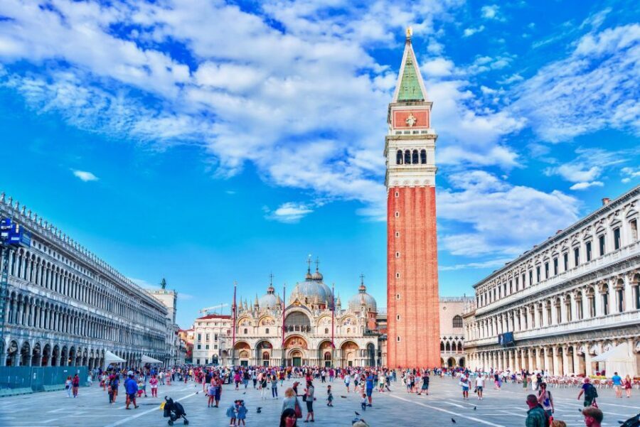 Venice: St Mark's Basilica, Doge's Palace, and Gondola Ride - Doge’s Palace: Courtyard Power, the Golden Staircase, and the Politics of Venice