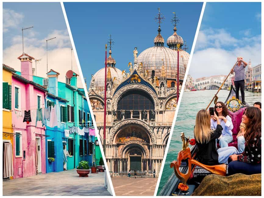 Venice: St Mark's, Doge's Palace, Murano & Burano Day Tour - Doge’s Palace and the Bridge of Sighs: Power, Prison, and Photo Stops